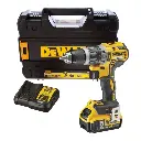 DeWALT DCD796P1 18V XR Brushless Combi Drill 1 x 5Ah DCB184 Battery, Charger, Case 