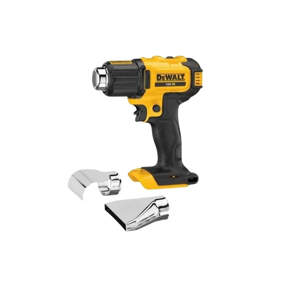 DeWALT DCE530N 18V XR Cordless Heat Gun + Reflector & Surface Nozzles - Body Only