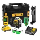DeWALT DCE089D1G 10.8V 3 Way Self Level Multi Line Green Beam Laser & Detector DE0892G