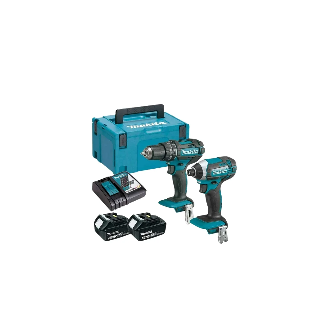 Makita DLX2131FJ 18V LXT 2 Piece Combo Kit with 3Ah, Charger and Case 