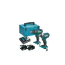 Makita DLX2131FJ 18V LXT 2 Piece Combo Kit with 3Ah, Charger and Case 