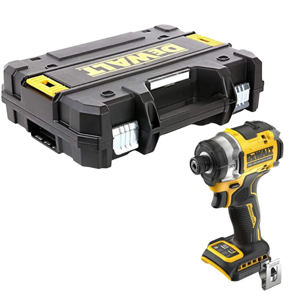 DeWALT DCF860NT 18V XR Cordless Brushless Impact Driver - Body Only & TSTAK Case