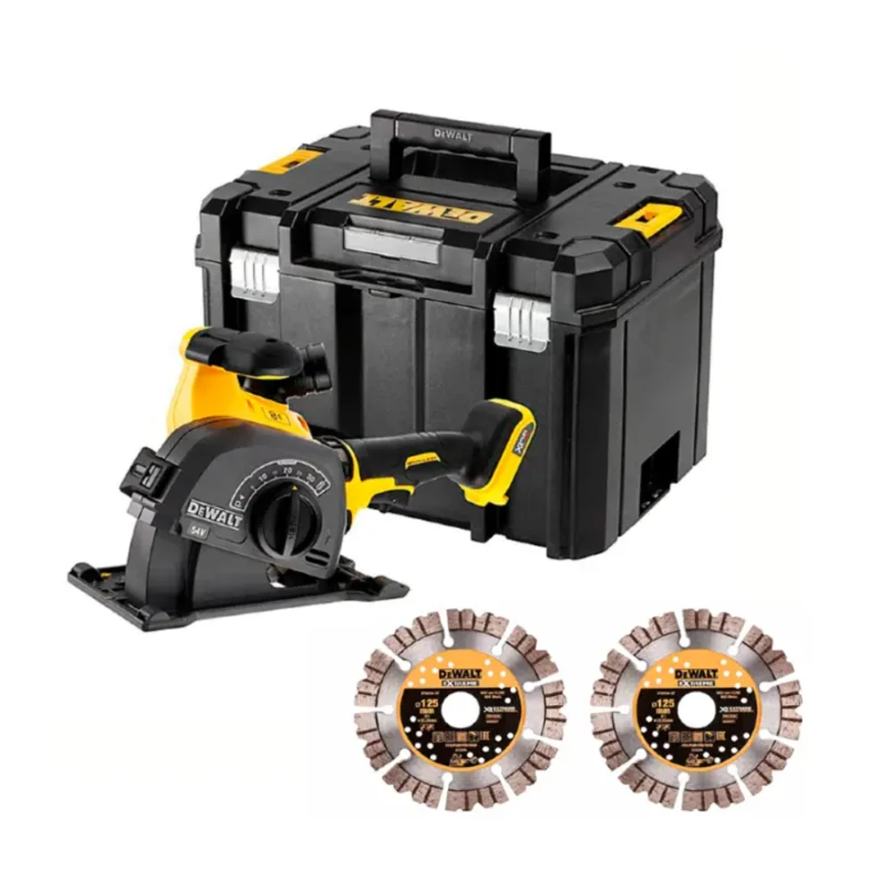 DeWALT DCG200NT-XJ 54V XR FLEXVOLT Brushless Wall Chaser Tstak VI Case