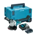 Makita DGA504RT1J Cordless 18V Brushless Slide Switch 125mm Angle Grinder With 1x5Ah Batteries, Charger & MAKPAC Case