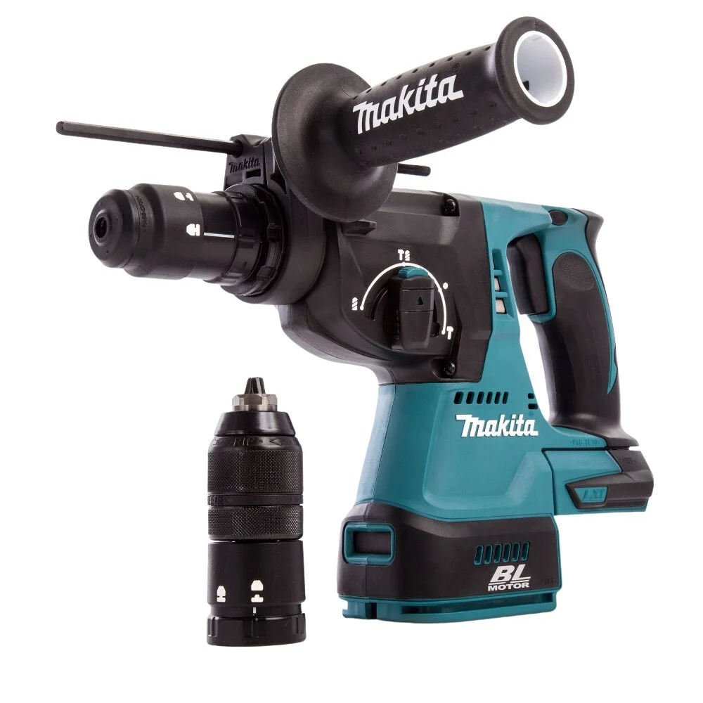 Makita DHR243Z 18V 24MM SDS PLUS Brushless Rotary Hammer Drill And Chuck