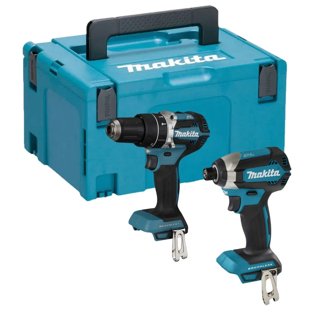 Makita DLX2180ZJ 18V Li-ion LXT Brushless 2 Piece Kit with Makpac 3