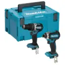 Makita DLX2180ZJ 18V Li-ion LXT Brushless 2 Piece Kit with Makpac 3