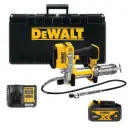 DeWALT DCGG571M1 Cordless 18V Grease Gun With 4Ah Battery, Charger & Carry Case