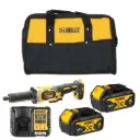 DeWALT DCG426M2 18V XR Brushless Die Grinder Kit – 2 x 4Ah Batteries, Charger & Bag