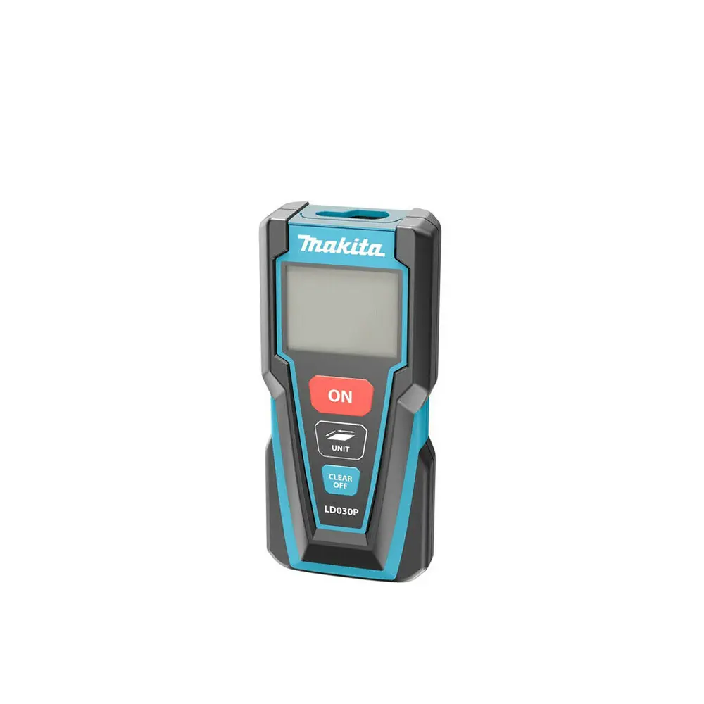 Makita LD030P Laser Distance Measure, Complete with 2 x AAA Batteries - 30 m
