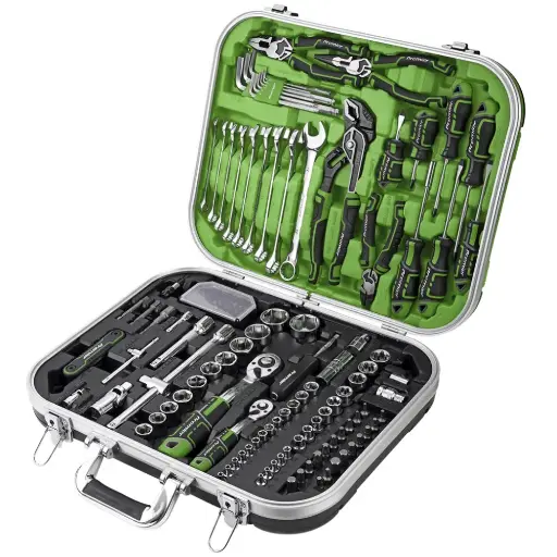 [AK7980HV] Sealey AK7980HV Premier Mechanic's Tool Kit 144pc Hi-Vis Green