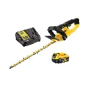 DeWalt DCMHT563P1-GB 18V Cordless 55cm Hedge Trimmer with 5Ah Battery & Charger