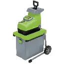 Draper 97974 Quiet Garden Shredder Large 55l Collection Capacity 44mm Cut 2800W