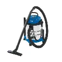 Draper 20515 Wet And Dry Vacuum Cleaner With Stainless Steel Tank, 20L, 1250W