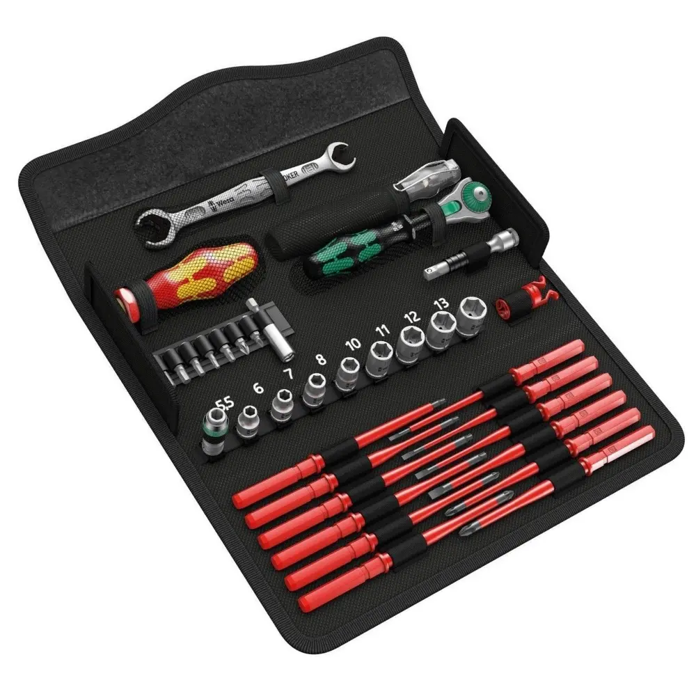 Wera 135926 Kraftform Kompakt 35-Piece W1 Maintenance Tool Kit