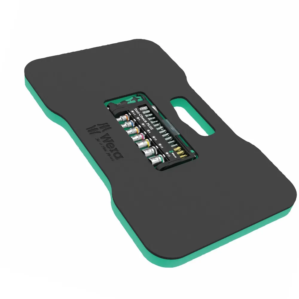 Wera 134544 Tool-Check PLUS 39-Piece Mini Bit Tool Set – Including Knee-Saver Plus