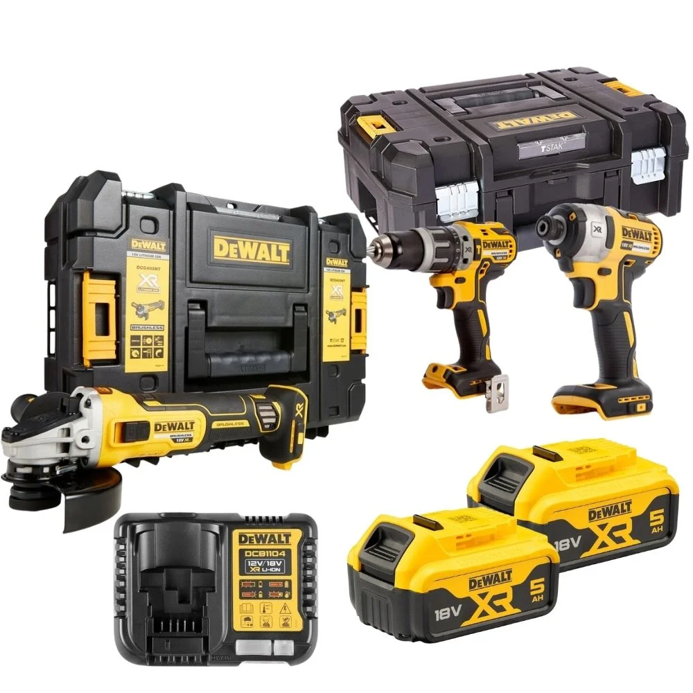 DeWALT DCK Combo MOD DCD796 DCF887 DCG405 P2T