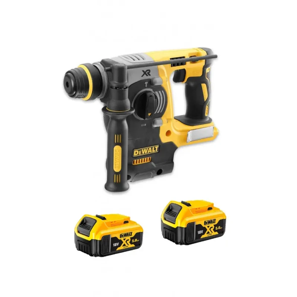 DeWALT DCH273N 18V XR SDS+ Hammer Drill DCH273 with 2 x 5Ah Li-Ion Batteries DCB184