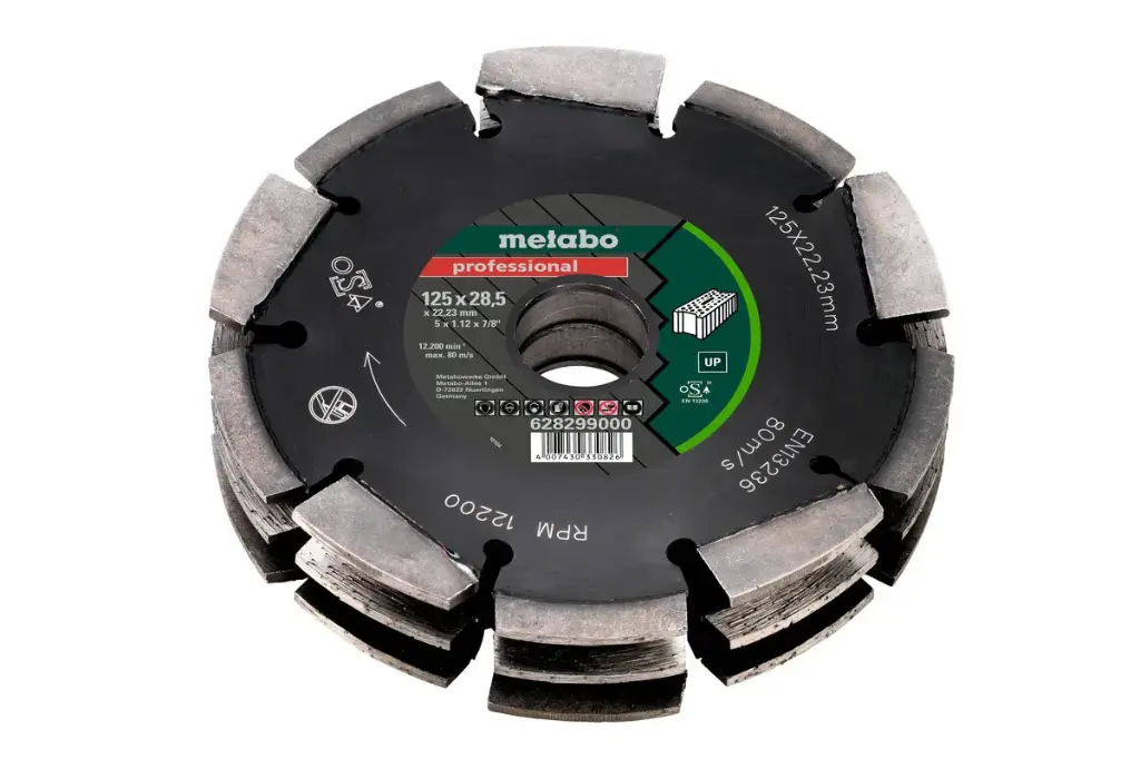 Metabo 628299000 DIA-CD3 125mm 22.23mm MFE40 Wall Chaser Blade