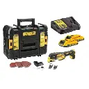 DeWALT DCS355D2 18V XR Brushless Multi-Tool with 35pc Accessory Kit, 2 x 2.0Ah Battery, Charger and TSTAK II  Case