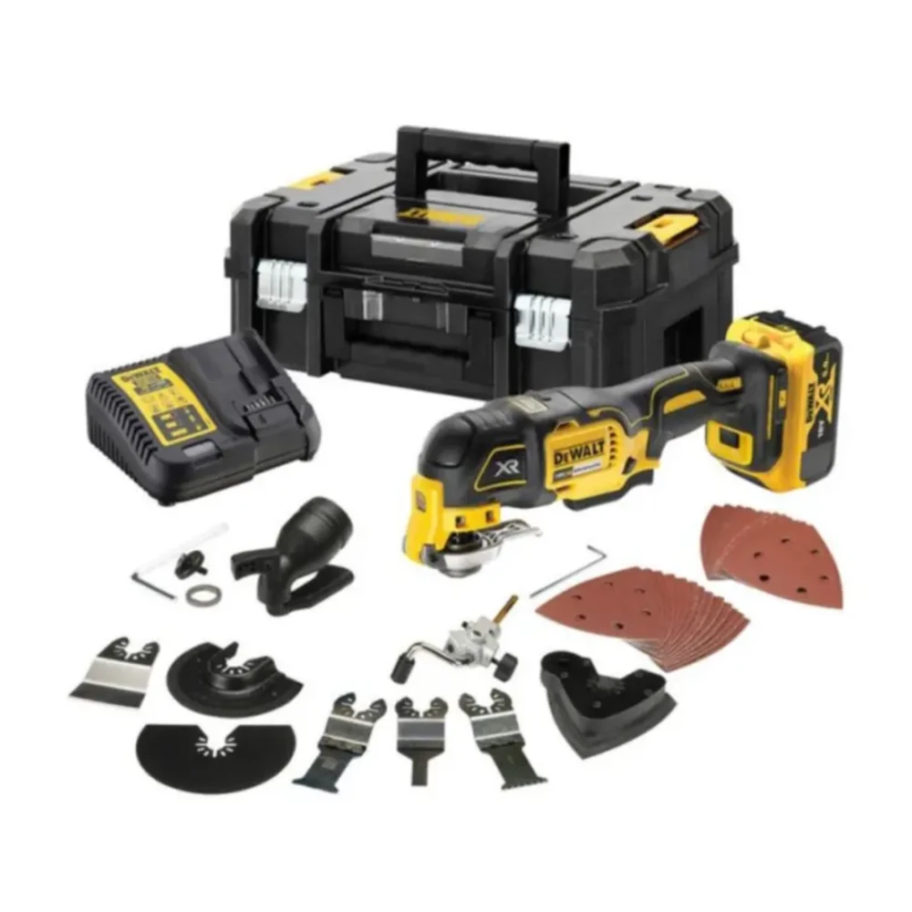 DeWALT DCS356P1 18V XR 3 Speed Oscillating Multi Tool 5Ah Battery Set