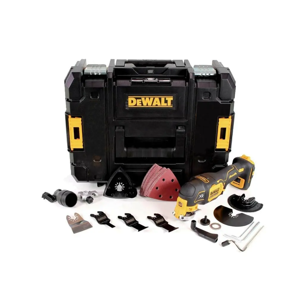 DeWALT DCS356NT Cordless 18V XR 3 Speed Oscillating Multi Tool with 35 Accessories And Tstak Case