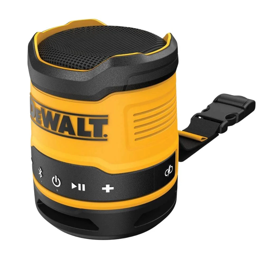 DeWALT DCR009 USB Rechargeable Compact Bluetooth Speaker