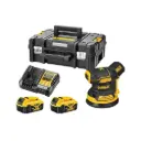 DeWALT DCW210P2 18V XR 125mm Cordless Brushless Orbit Sander Kit