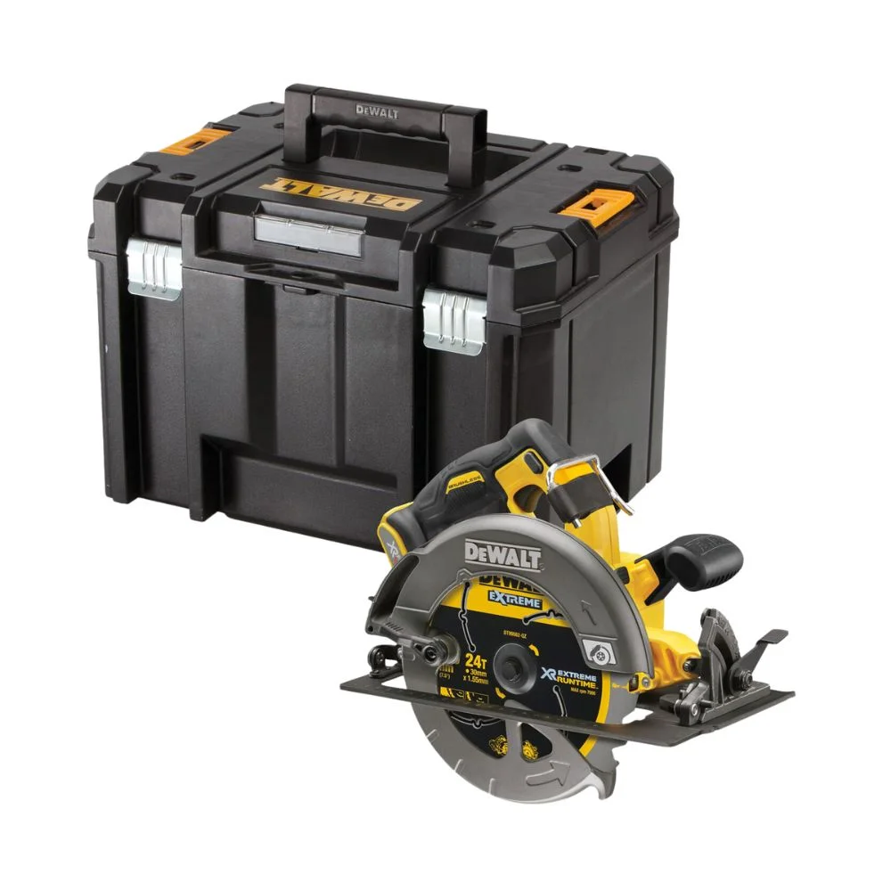 DeWALT DCS578NT Cordless 54V FLEXVOLT 190mm Circular Saw Body Only & TSTAK Case