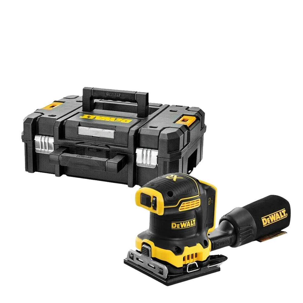DeWALT DCW200NT Cordless Brushless 18V XR Li-ion 1/4 Sheet Sander And TSTAK Case