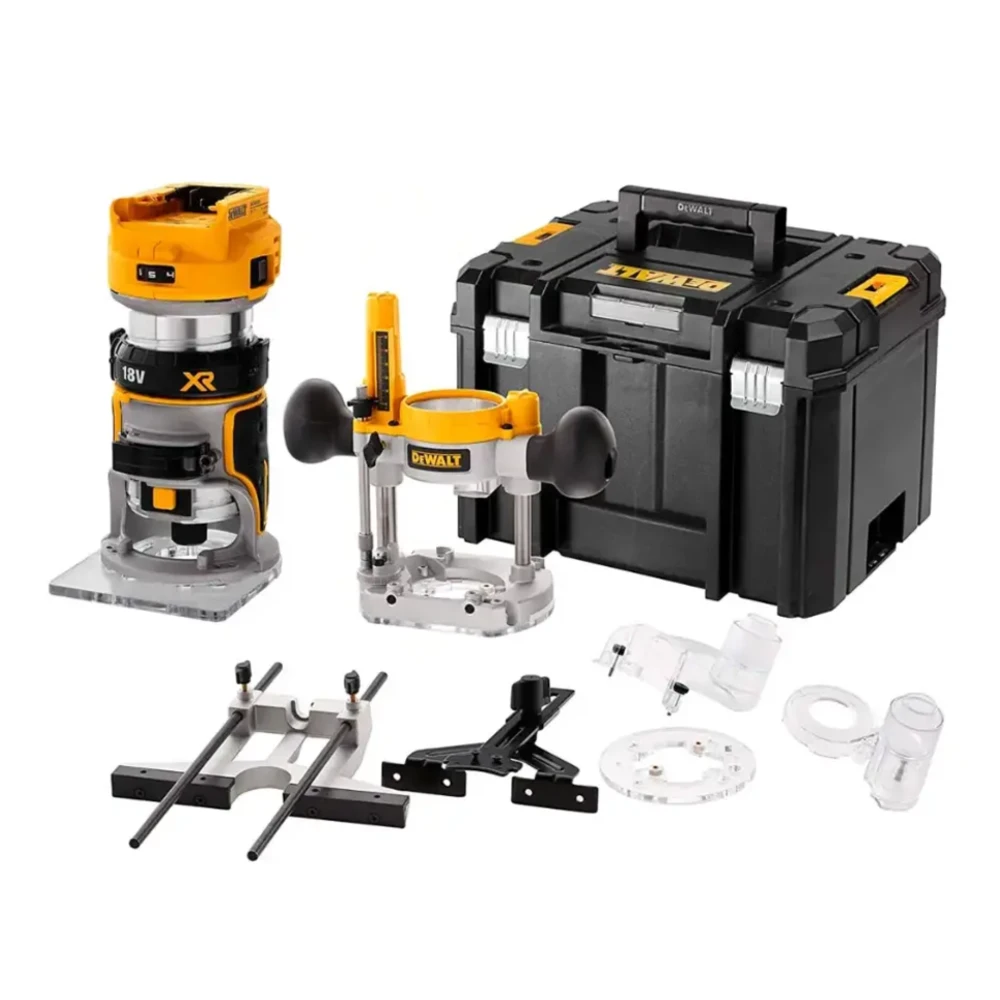 DeWALT DCW604NT 18V XR Cordless Li-ion Brushless Router Router Plunge in TSTAK VI