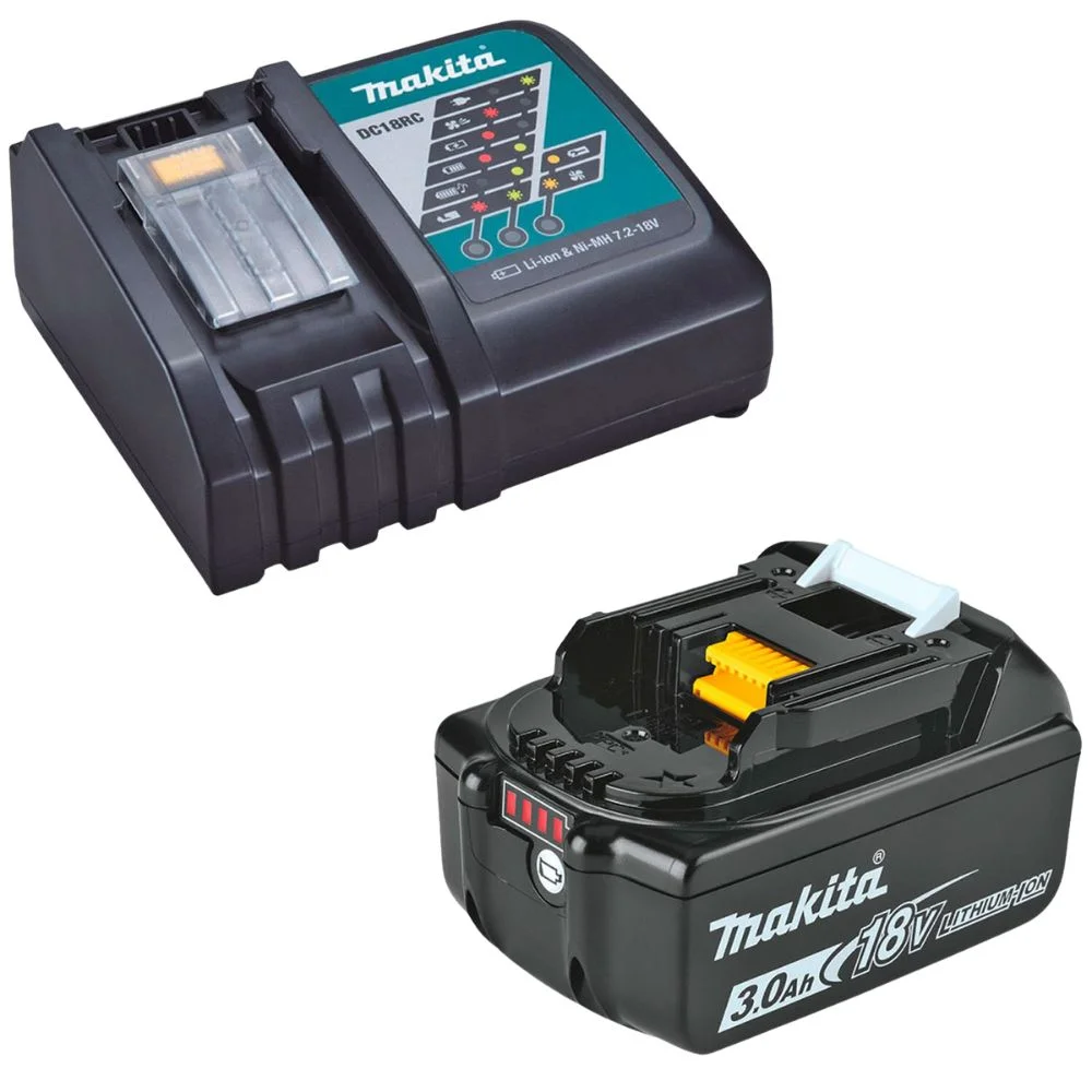 Makita 191A24-4 Energy Kit 3.0Ah 18V LXT Li-Ion Battery BL1830 & DC18RC Fast Charger