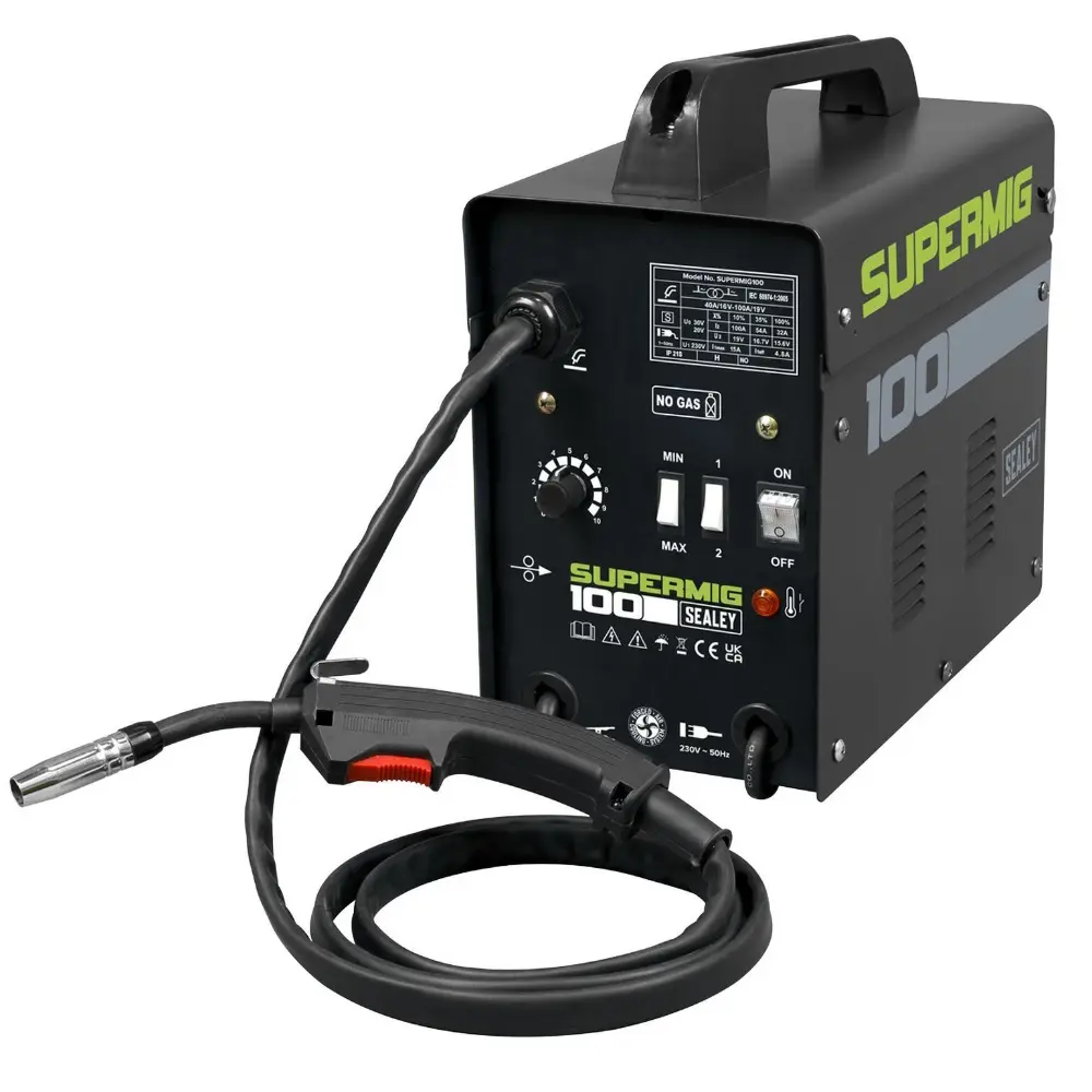 Sealey SUPERMIG100 No-Gas MIG Welder 100A 230V