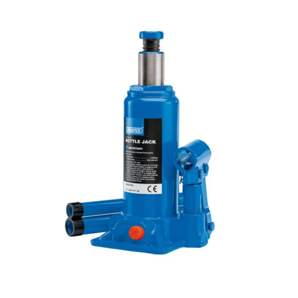 Draper 13066 Hydraulic Bottle Jack 4000kg (4 Tonne)