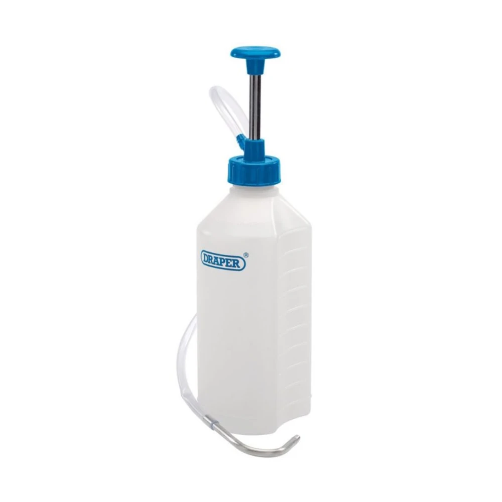 Draper 23242 Transmission Gearbox Oil Brake Fluid 1L Hand Pump Top Up Awkward Area