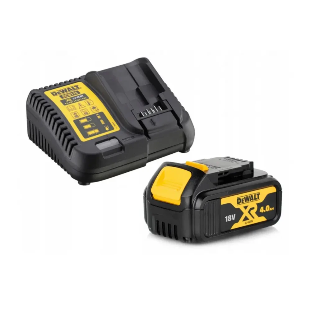 DeWALT DCB1104M1 18V XR Multi Voltage Charger with 4Ah Li-Ion Battery