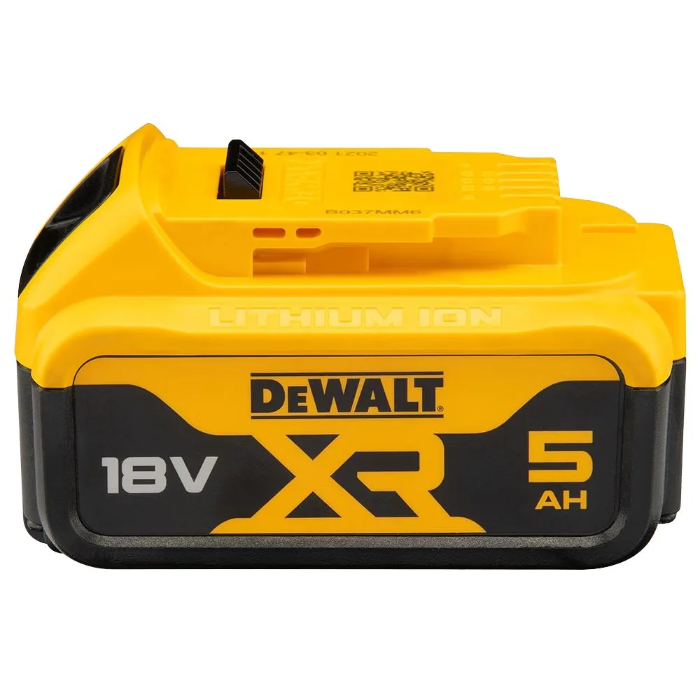 DeWALT DCB184 18V XR 5Ah Li-Ion Slide Battery