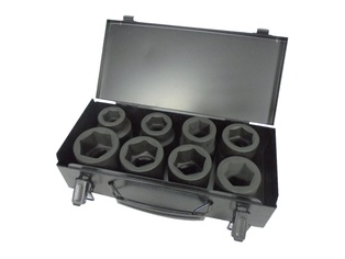 POWERHAND 1" Shallow Impact Socket Set