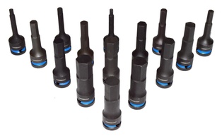 POWERHAND 1/2" Hex Impact Socket Set in EVA Foam H5-H19