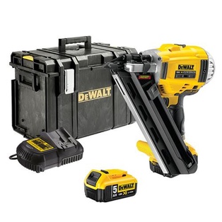 Dewalt DCN692P2 18V XR First Fix Framing Nail Gun with 2 x 5Ah Batteries, Charger and Case