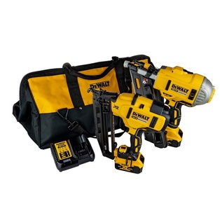 DeWalt DCK2046P2 18V XR CORDLESS BRUSHLESS Nailers DCN692 + DCN660 Twin Pack full kit in Bag