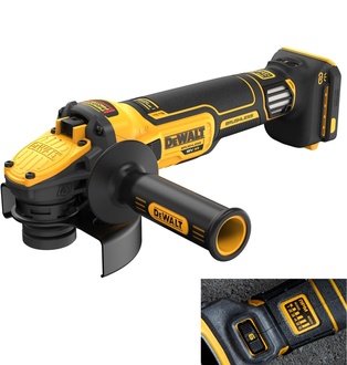 DeWalt DCG409VSN 18V/54V XR Flexvolt 125mm Variable Speed Grinder BODY ONLY