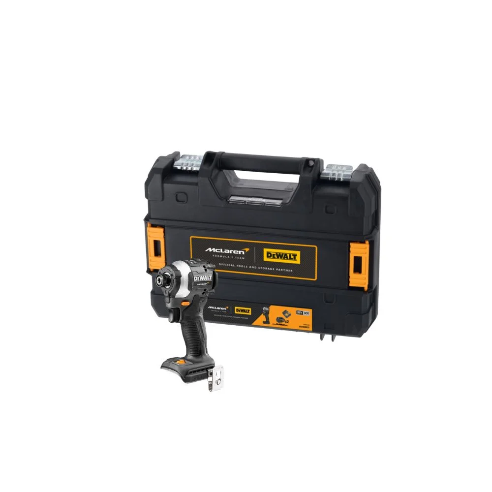 DeWALT DCF85MNT 18V XR McLaren F1 Impact Driver with TSTAK Case 