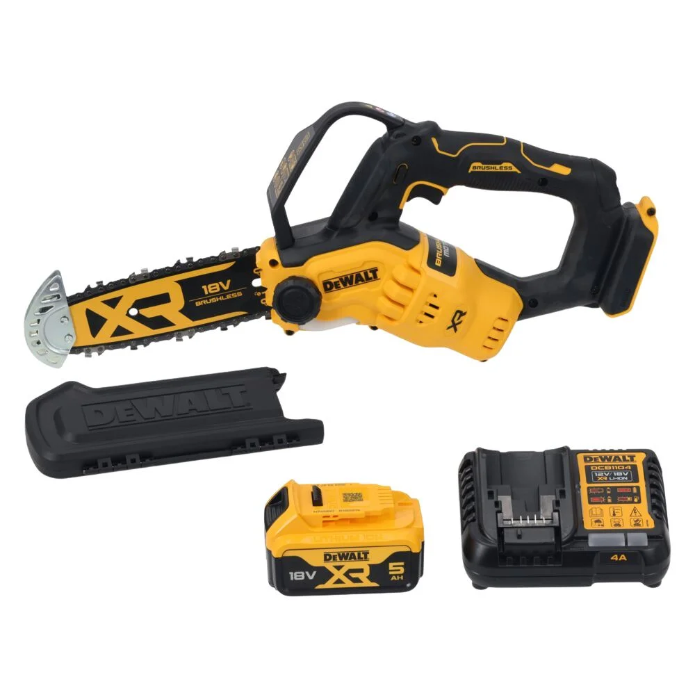DeWALT DCMPS520P1 18V XR 20cm Pruning Saw Kit – 1 x 5Ah Battery & Charger