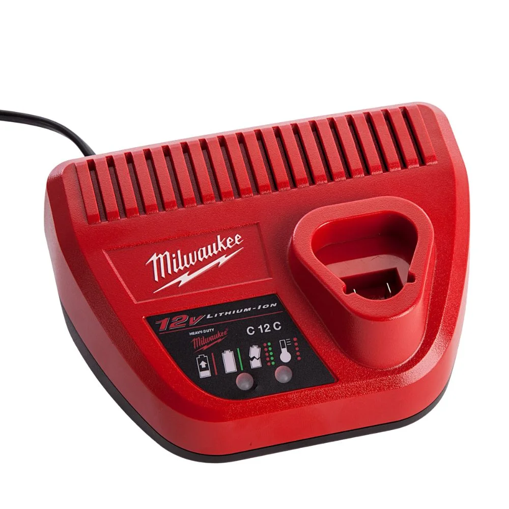 Milwaukee C12C 12V Li-Ion Battery Charger 4932352069