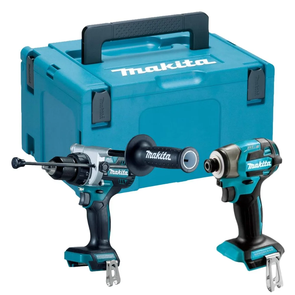 Makita DLX2549ZJ 18V LXT 2 Piece Combo Kit - DHP492Z Combi Drill, DTD173Z Impact Driver in MAKPAC 3 Case