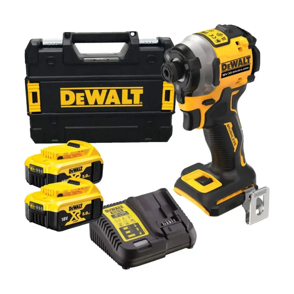 DeWALT DCF850P2T 18V XR Brushless Compact Impact Driver Kit