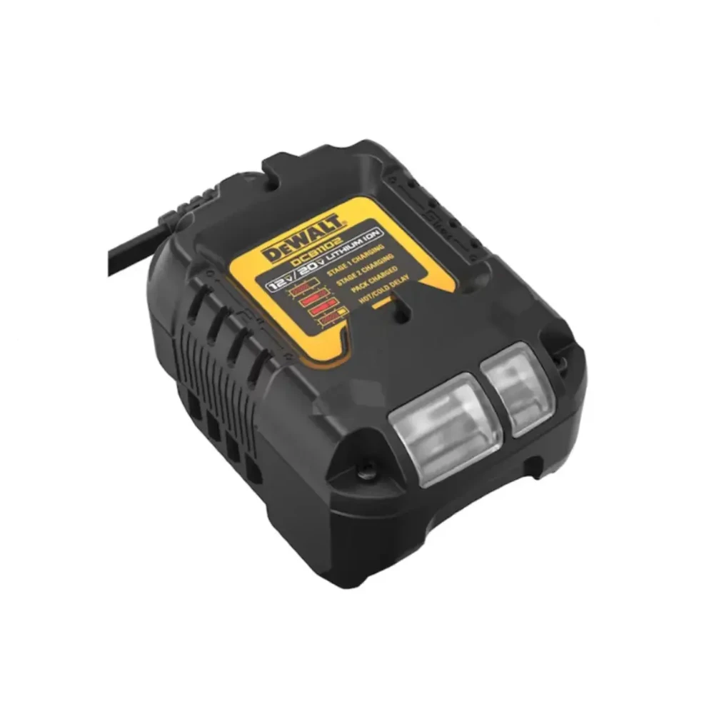 DeWALT DCB1102 Compact Battery Charger for 12V/18V XR Li-Ion Batteries