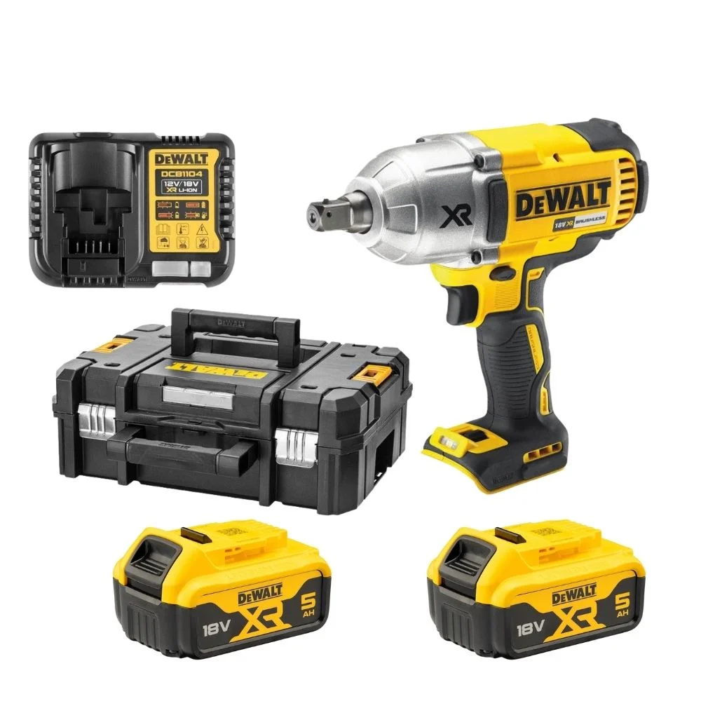 DeWALT DCF899P2T 18V Cordless XR High Torque Brushless Impact Wrench Kit