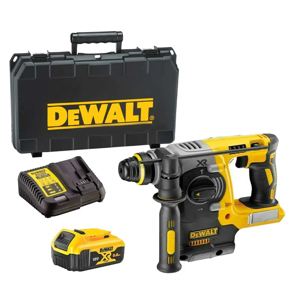 DeWALT DCH273P1 Cordless 18v XR SDS Rotary Hammer Drill With 5Ah Battery, Charger And Case